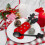 (Silver) Christmas Cutlery Spoon Fork Set Creative Cute Santa Snowman Fork Spoon Set For Home Party Table 4