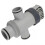Replacement Dual Open Port Plunger Valve Adjustable Pool Connector Durable Plastic Easy Installation Water Flow Control for Swimming Pool 5