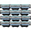 24PCS Mach 3 Razor Refills for Men - Compatible with Gillette Mach 3 Blades 1