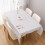 Oilproof Waterproof PVC Tablecloth Grid Pattern Rectangular Plastic Table Cover Durable Easy-to-Clean Wipeable Table Mat for Dining Table Coffee Table 2