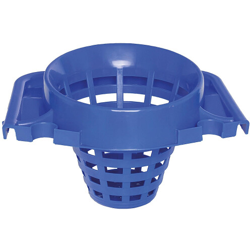 2Work Plastic Mop Bucket With Wringer 15 Litre Blue 2