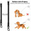 Long Dog Leash 20FT: Nylon Rope Leashes for Dogs Training with Reflective Threads 4