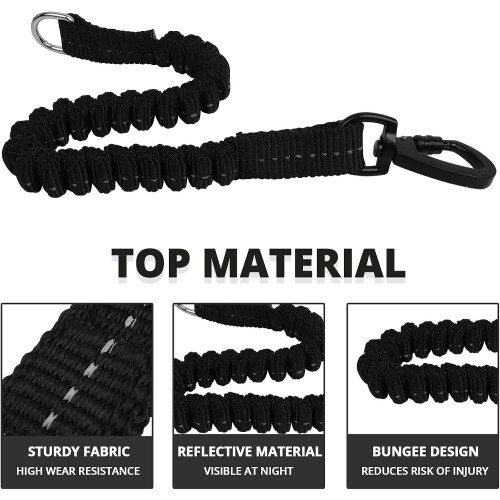 Long Dog Leash 20FT: Nylon Rope Leashes for Dogs Training with Reflective Threads 2
