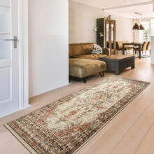 (80x150 cm- Large Runner Rug Kitchen Hallway Corridor, Timeless) Non-Slip Traditional Rugs Runner Carpet Floor Mat