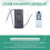 DC Ceiling Fan Remote Control Kit - 40W 6-Speed with Timer Function Replacement Remote 5