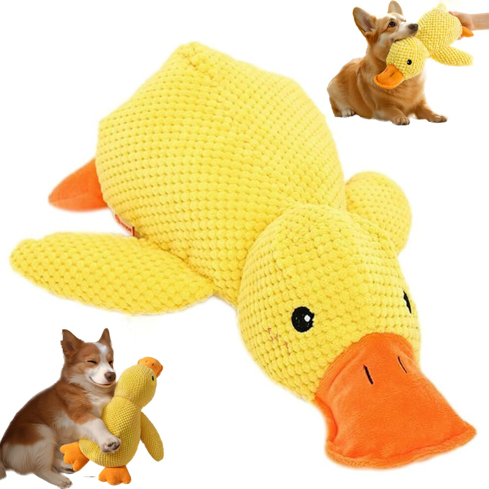 Mellow Dog Calming Duck,   Calming Duck Dog Toy, Calmings Ducks Dog Toy with Quacking Sound