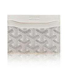 (white) Elegant Small Cowhide Card Holder - Stylish Fashion Wallet for Cards