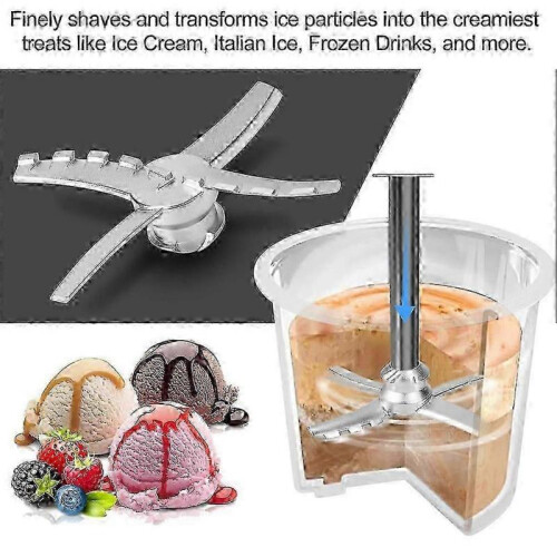 Ninja Creami Deluxe NC501 Replacement Blade for Ice Cream Maker 2