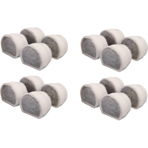 Drinkwell Replacement Carbon Filter  16 Total Filters (4 Packs with 4 Filters per Pack) 1