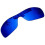 (Dark Blue) Oakley Batwolf Replacement Lenses - Green Sunglass Lenses for Oakley Batwolf 1