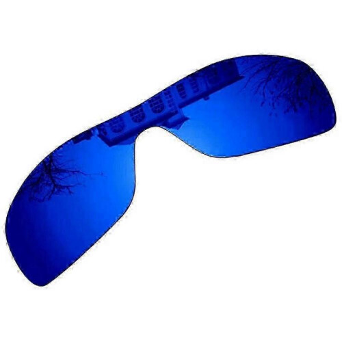 (Dark Blue) Oakley Batwolf Replacement Lenses - Green Sunglass Lenses for Oakley Batwolf