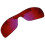 (Deep Red) Oakley Batwolf Replacement Lenses - Green Sunglass Lenses for Oakley Batwolf 1