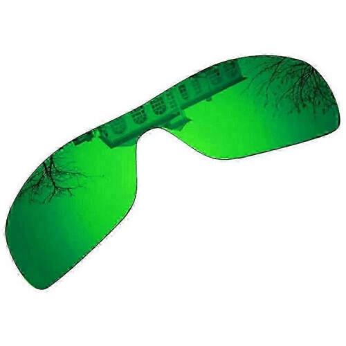 (Green) Oakley Batwolf Replacement Lenses - Green Sunglass Lenses for Oakley Batwolf