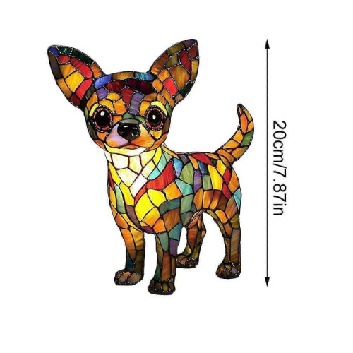 (B) Dog Series Art Night Light LED Light Ornament PUW0611 2