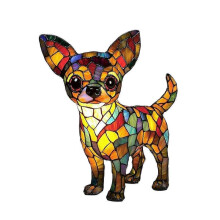 (B) Dog Series Art Night Light LED Light Ornament PUW0611