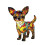 (B) Dog Series Art Night Light LED Light Ornament PUW0611 1