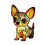 (A) Dog Series Art Night Light LED Light Ornament PUW0611 1
