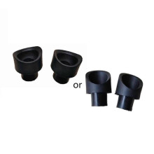 (D) YoYo YoYa Stroller Pushchair Screw Stem Replacement - Cylindrical Gasket & Plastic Pads for Side Handrails Repair