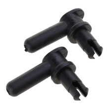(K) YoYo YoYa Stroller Pushchair Screw Stem Replacement - Cylindrical Gasket & Plastic Pads for Side Handrails Repair
