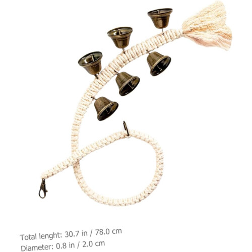 Dog Training Bell for Dogs Long Rope for Tossing Simple Yet Practical Design 2