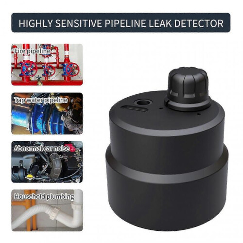 High Strength Through Wall Microphone for Water & Oil Leak Detection - Engineer Sound Detector Device