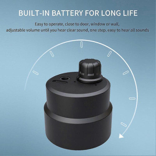High Strength Through Wall Microphone for Water & Oil Leak Detection - Engineer Sound Detector Device 2