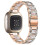 (Rose Gold/Pink Mix, Multicolor) Fitbit Versa 4 Watch Band Replacement Straps - Compatible with Versa 4 Smartwatch 1