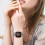 (Rose Gold/Black, Multicolor) Fitbit Versa 4 Watch Band Replacement Straps - Compatible with Versa 4 Smartwatch 4