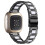 (Black/White, Multicolor) Fitbit Versa 4 Watch Band Replacement Straps - Compatible with Versa 4 Smartwatch 1