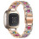 (Rose Gold/Rainbow, Multicolor) Fitbit Versa 4 Watch Band Replacement Straps - Compatible with Versa 4 Smartwatch 1