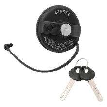 Fiat 71802900 Fuel Tank Cap with 2 Keys - Replacement Car Fuel Filler Cap