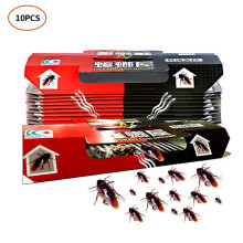 10Pcs Cockroach House Cockroach Trap Sticky Board Repellent Killing Bait Strong Sticky Insect Pest Catcher