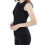 (L,Black)Front Zippered Neoprene Sleeveless Women's Diving Vest 3mm Thickness 3