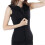(L,Black)Front Zippered Neoprene Sleeveless Women's Diving Vest 3mm Thickness 2