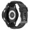 (Black) Galaxy Watch4 Classic 46mm TPU Band with Protective Case - Adjustable Strap for  Watch 4 3