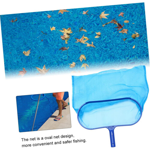 Swimming Pool Telescopic Leaf Net Skimmer Fish Net Aquarium Fish Net Pool Nets Handle for Sturdy Pool Cleaning 2