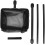Fish Net, Beta Fish Aquarium Net Floating Objects Clean Tools with Extendable Long Handle 5