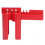 Ball Valve Lockout Device Industrial Adjustable Safety Lock for DN8-DN50 Pipe Diameter ASBV-01 4