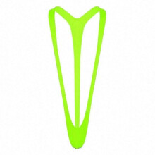 (One Size, Green) Men's Performance Stretch Swim Trunks with Fluorescent Design for Enhanced Comfort