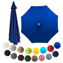 6.5ft 7.5ft 9ft Patio Umbrella Replacement Canopy, 6 Ribs 8 Ribs Sun Umbrella Canopy