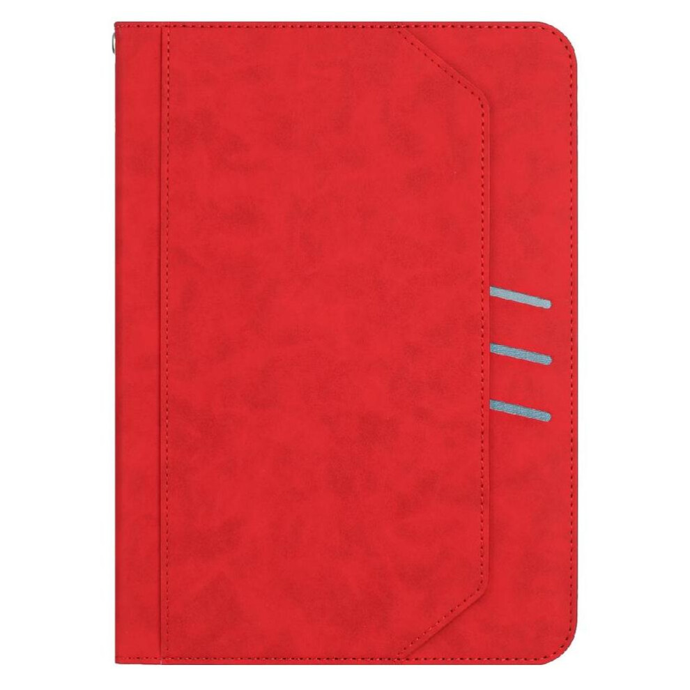 Photos - Other for Computer  Tablet Case for Honor X9 Pro Viewing Stand Slim Folio Pu Leather Full Protection Soft Tpu Back Cover(Red)
