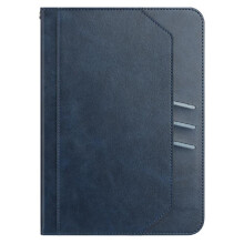 (Blue) Tablet Case for Honor Pad V9 11.5 Inch 2025 Full Protection Viewing Stand Slim Folio Soft Tpu Back Cover Pu Leather