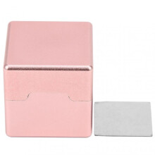 Aluminum Alloy Pocket Billiard Cue Tip Chalk Holder Pool Table Stick Chalks Carrier Case