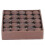 50pcs/box 11mm Cue Tips Kit Snooker Red Leather Cue Stick Tips for Pool Eight Ball 5