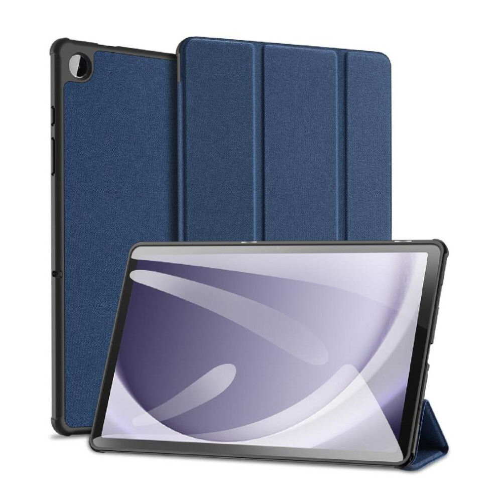(Blue) Case For Samsung Galaxy Tab A9 Plus Auto Wake Sleep Pu Leather Stylus Holder Blue 764563065073