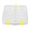 16pcs/box Plastic Denture Tooth Box with Film Transparent Dental Supply Denture Storage Box 3