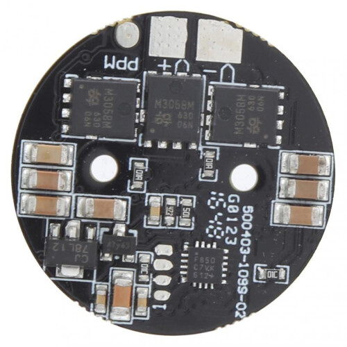 Electrify 12V 24V Two‑way Brushless 30A Disc ESC for RC Ship Underwater Propeller