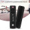 (black) Weatherproof 3 Digit TSA007 Combination Lock - TSA Approved Security Code Lock for Travel & Customs 2