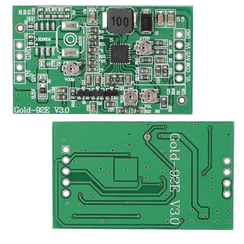 Zhide Adjustable Boost Board Module with LCD TCON Board and Gold-92E 1