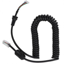 Improved Version: Magnetic Ring Accessories for Upgraded YAESU 6-Pin Hand Microphone Cable